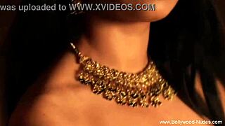 Sexy indian goddess totally nude dancing erotic teasing brunette softcore
