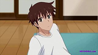 Big dick makes teen girl to have big orgasm