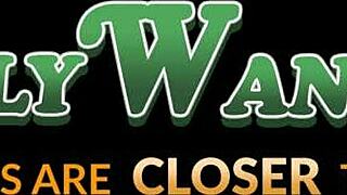 Luscious MILF Crystal Rush rides monster cock and gets stepson facial!