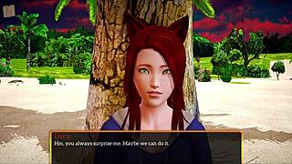 my redhead amateur with small tits