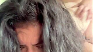 La Paisa Bent Over Riding Cock Bouncing Big Boobs