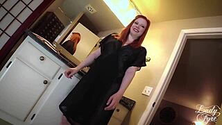 stepmom's perfect ass drives me crazy in pov view