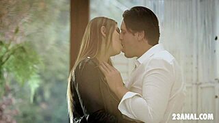 Brunette Neighbor Brat Julia Red Gets Anally Done In Doggy Style