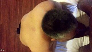 Sucking Black Shemale!