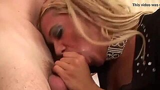 Blonde Babe Fingers and Sucks in Web Chat Session