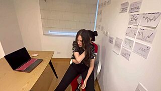 my medical student tricked me into getting naked in the office