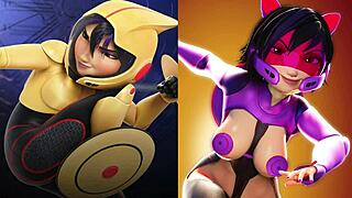 Cartoons original and naked comparison v2