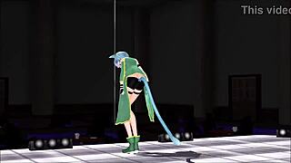 Sinon From Sword Art Online Showing Big Tits In Mmd