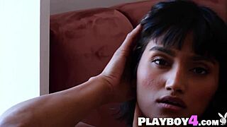 sexy milf angel constance strips naked and poses perfectly outdoors