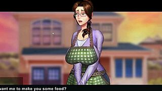 Taffy Tales Part 2: A spicy animated game with a mature woman and big ass