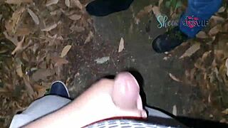 Cristina Almeida Gets Ass Fucked Doggystyle by Motoboy in Public Cuckold Scene