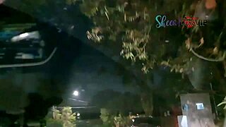 Cristina Almeida Gets Ass Fucked Doggystyle by Motoboy in Public Cuckold Scene