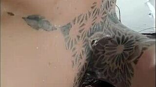 missed this big clit on tanned redhead in pov close up