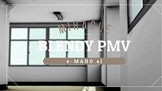 pmv - blendy miracle in 3d cartoon style