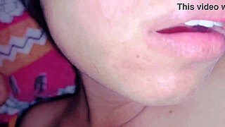 Close up of an Indian wife's tight pussy getting fucked