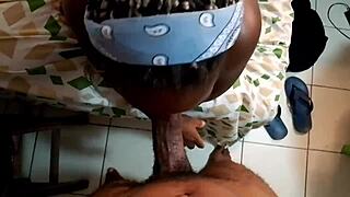 Big cock loving MILF gets messy with BBC and cum
