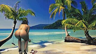 Camsoda Curvy Amateur Girl Fucks Herself with Glass Dildo