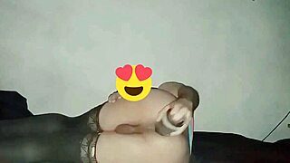 Analwhore Sofiblack Crossdressed Slut Riding Dildo In Lingerie