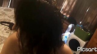 Nicebigddd MILF Gives Hand Job to Big Cock with Natural Tits!