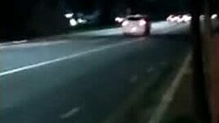 lenev8 in lingerie walking streets of sao paulo.