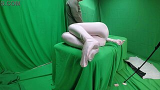 Scarlett Johnson engages in pink morph fetish sex with detailed body transformations and intense sensations