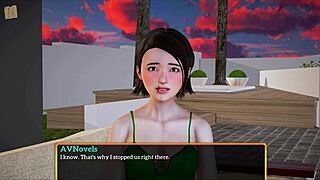 Redhead with Small Tits Plays Erotic Game