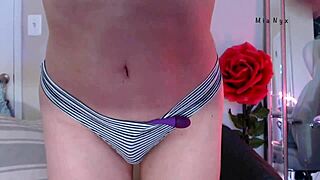 Teasing Cock With Tight Naked Body And Trimmed Bush