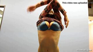 Super Hot Teen Grips Massive Cock in Wild POV