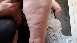 Neighbor Craves Anal Sex and Cum in Kitchen, Achieves Orgasm