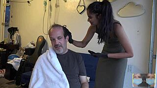 dying his hair brown