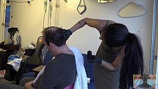 dying his hair brown