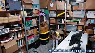 real delinquent teen 18+ caught in hardcore maledom scene getting railed