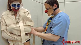 rose red extreme anal degradation bondage facial.