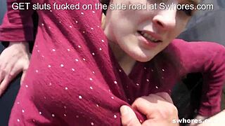 Real street prostitutes from Europe in a compilation of POV sex