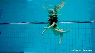 Nina Mohnatka Reveals Hairy Pussy on Beach