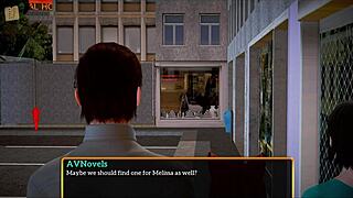 Redhead with Small Tits Plays Erotic Game