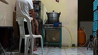 Bakery Woman Fucks Neighbor On Halloween