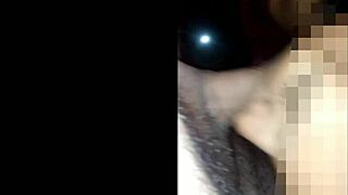 Beautiful Latina gives blowjob to white man in quarantine