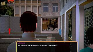 Redhead with Small Tits Plays Erotic Game