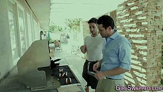 Old man eats teen stepdaughter's pussy