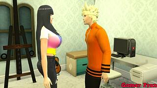 Naruto Catches Hinata Masturbating To Porn