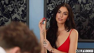 does milfy venus school young man oral?