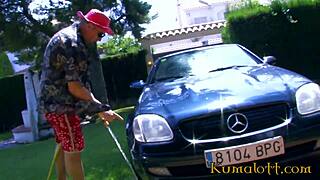 kumalott - hardcore fuck with squirting and fingering for tattooed milf