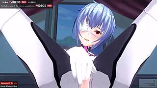 hey, check rei ayanami anal in eva