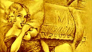 i love these vintage erotic drawings