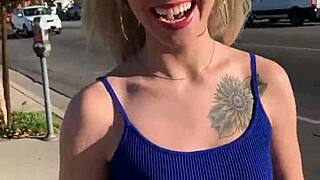 man, blonde kiara cole, public sex after break-in, so crazy pov!