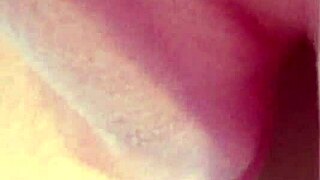 A beautiful brunette pornstar explores alternative masturbation techniques in her solo session