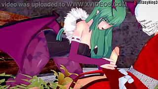 Morrigan sends us to 3D world for fucking adventure