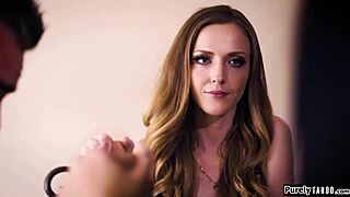 Bigamist spanks two cheating wives with rough sex