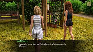 nursing back to pleasure, walking with two hot teens